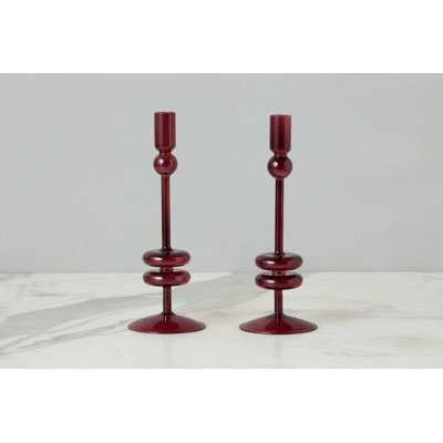 Glass Candlestick