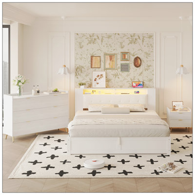 Ensemble de chambre à coucher Geneive