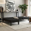 Alaira Full / Double 181.6 " Faux Leather Convertible Sofa