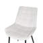 Achaius 41cm H Tufted Velvet Upholstered Metal Full Back Side Chair-640286455
