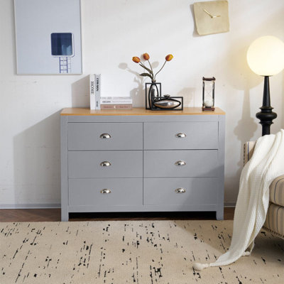 Botelho 120cm W 6 - Drawer Chest of Drawers
