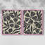 Linocut Garden I-Premium, impression encadrée - prête à être accrochée - aucun clou requis - aucun clou requis-1770363565-1770363566