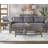Sawin 48'' Glass Top Console Table