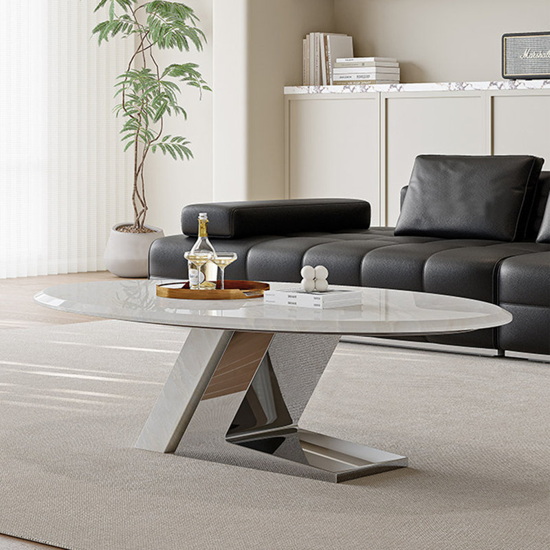 Rothstein, H 15,7 po x l 51,2 po x P 27,6 po, Blanc / argenté