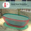Baignoire de trempage autoportante en résine semi-transparente 67 po x 30 po Marfa-102880180