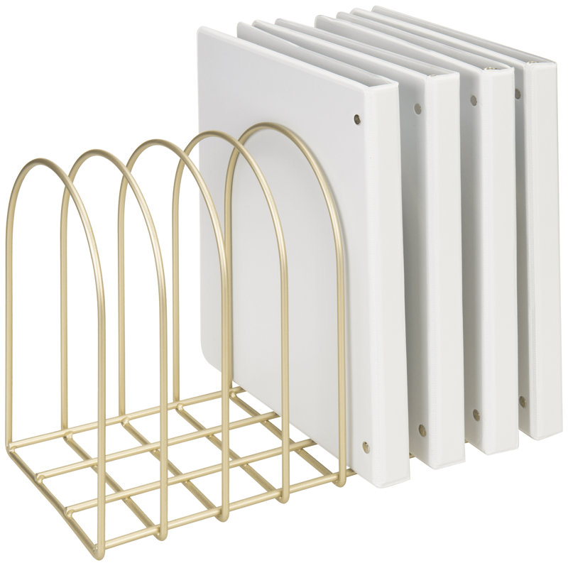 Metal 8 Slot Desktop File Organiser