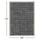 Jacey Hand Loomed Gray Rug