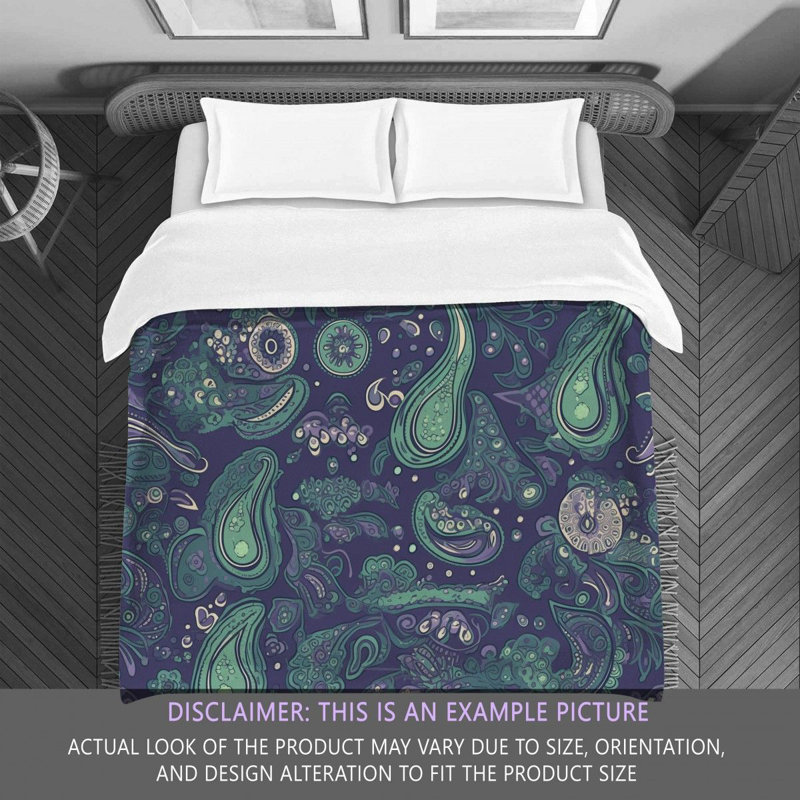 Paisley Bedding, Queen Comforter