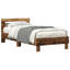 Bed Frame With LED Lights Engineered Wood-42521579-42521590