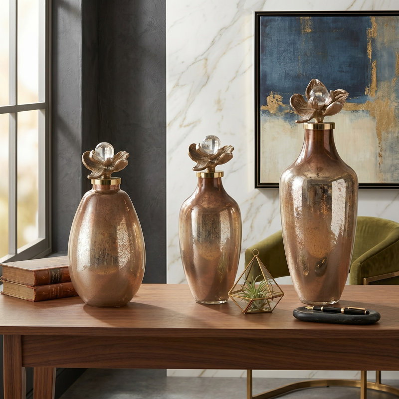 Quincy Handmade Glass Table Vase