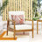 Willowbrook Club Chair, Outdoor Teak Wood Design