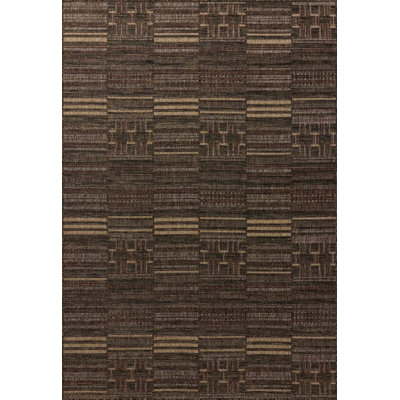 Altia Spice Tobacco Geometric Outdoor Rug