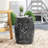 Metal End Table -Large （Only Include Table)-1101512487