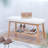 35.6" Upholstered Shoe Bench with Storage Shelf for Entryway, White Boucle Cushion-1913240573-1935867957