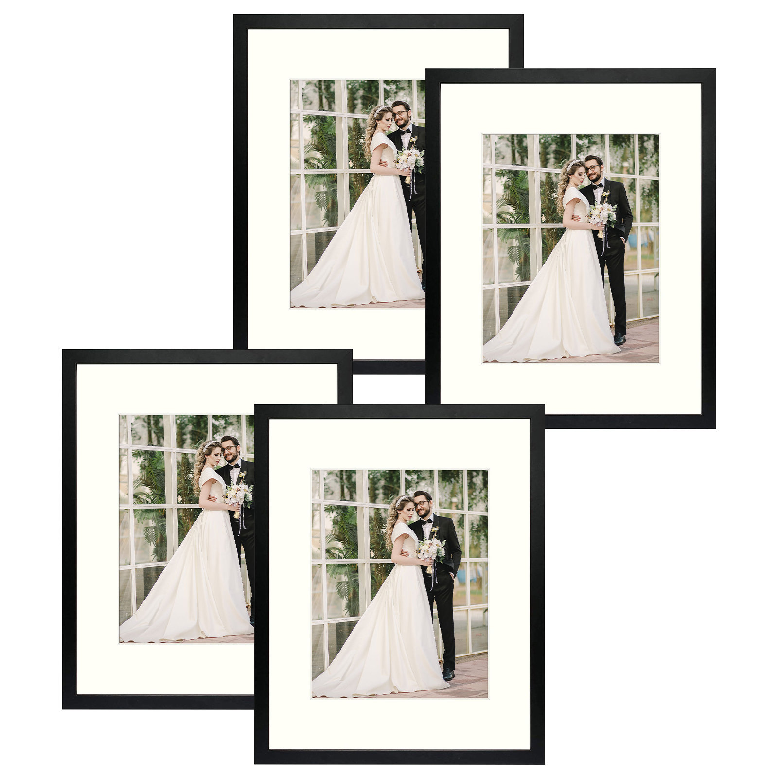 Wayfair Basics® Dreketi Matte Gallery Wall Hanging Picture Frames