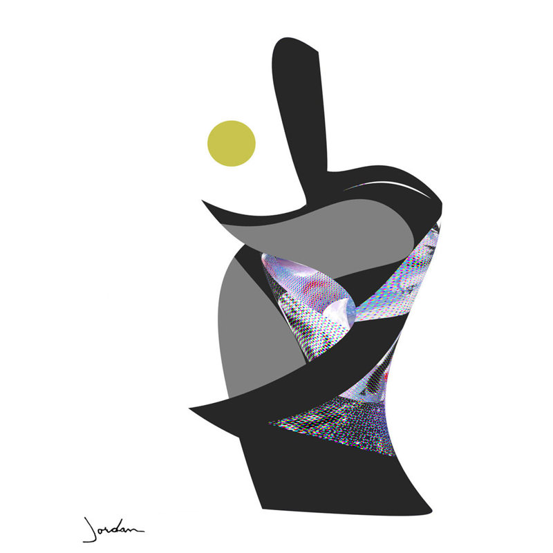 Figure #7 Framed Print