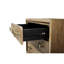 Table de chevet 3 tiroirs Latte Finish