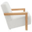 Fauteuil d'appoint rembourré Paquet Boucle ivoire-745681905-745681904