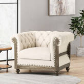 August Grove® 85.5'' Upholstered Sofa & Reviews | Wayfair