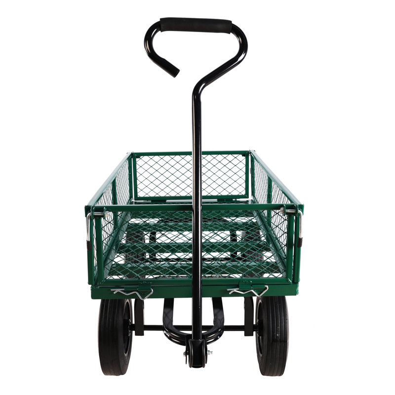 (Chariot de chariot à roues solide vert), Vert
