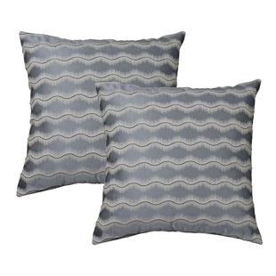 Waves Throw Pillow (Set of 2)