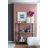3-Tier Metal Console Table With Mirrored Shelf