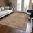 Machine Washable Indoor/Outdoor Claudian ACN1651 Gold Rug-104366075