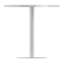 Round Modern Dinning Table 31.5 inches Bistro Table Tulip Table with Faux Marble top,Easy Assemble,Sturdy Metal Frame Diameter