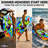 PMU 33 Inch Geko Printed Bodyboard