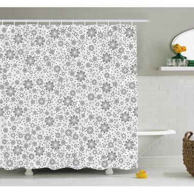 Ambesonne Shower Curtain with Hooks Included