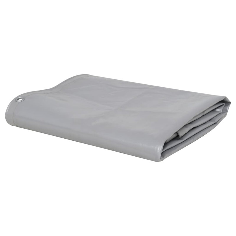 Bâche vidaXL, Gris, L 157,5 po x P 236,2 po