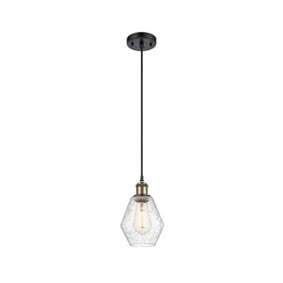 Luminaire suspendu simple à 1 lumière Gabbie