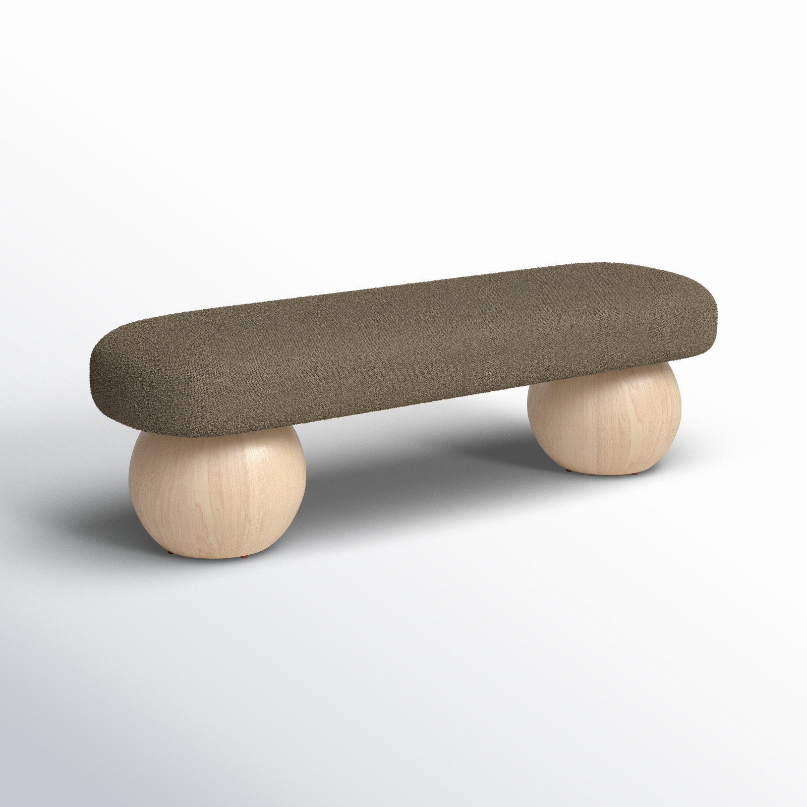 Bench, Natural, Olive