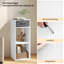 Rockne 80cm H x 32.4cm W Standard Bookcase-1924920418