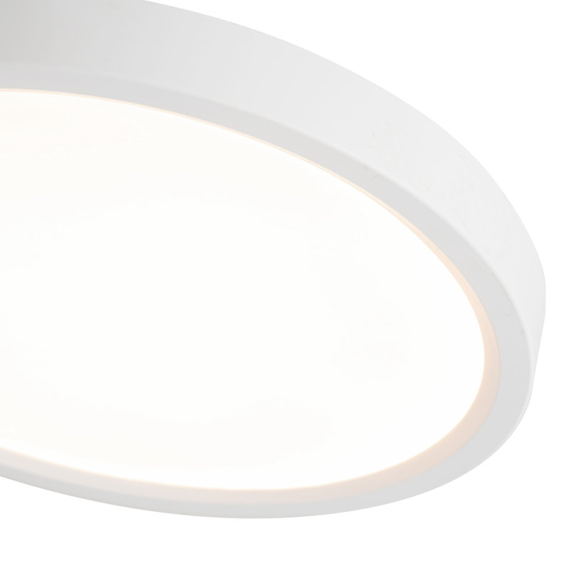 Mio 7-In Flush Mount, 0.75" H x 5.63" W x 5.63" W, 12 W