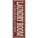 Non-Slip Rubberback Laundry Room Runner Rug, Red