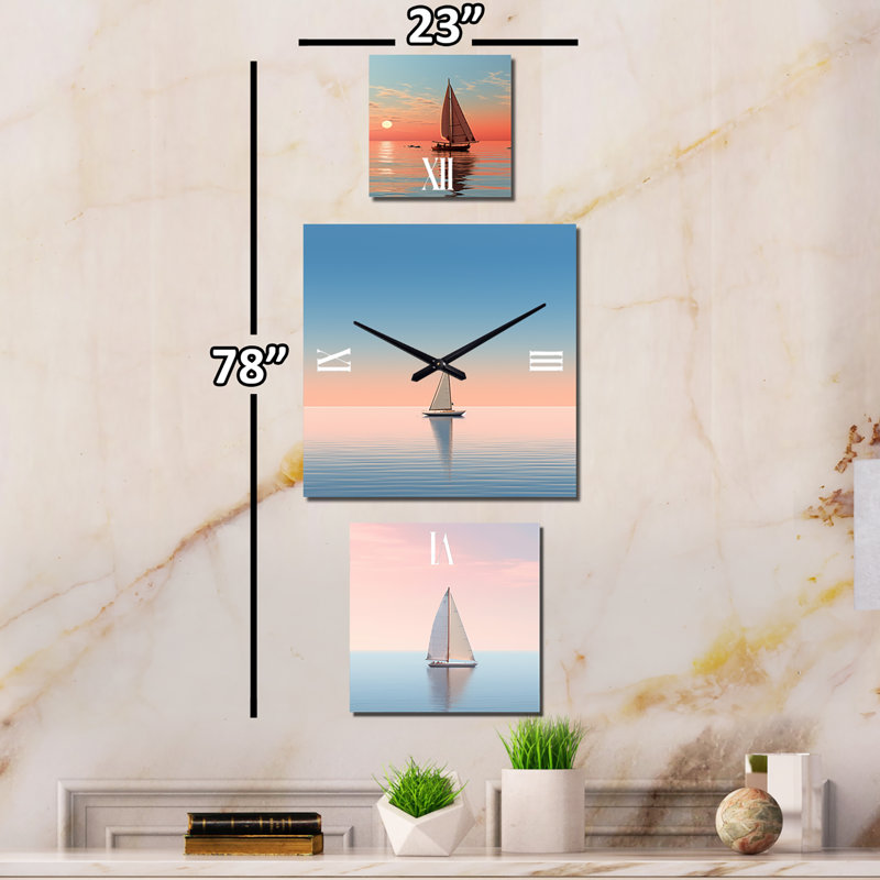 Majeed Metal Wall Clock