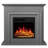 35.35“ Electric Fireplace with Remote Control-1573442149