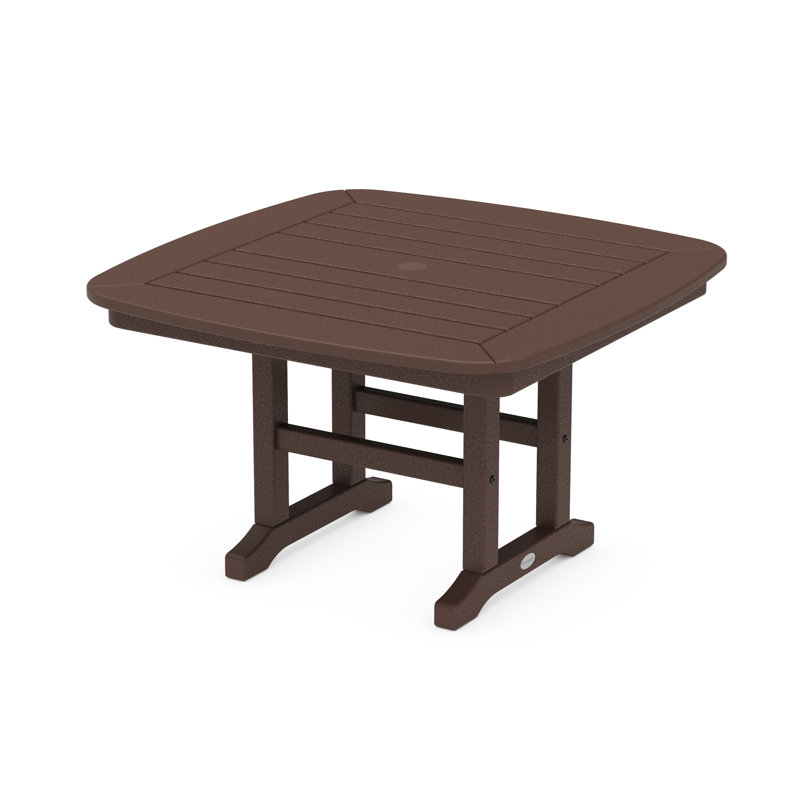 Nautical 31" Conversation Table, Mahogany