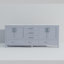 Meuble-lavabo double avec comptoir Carrara-110903932
