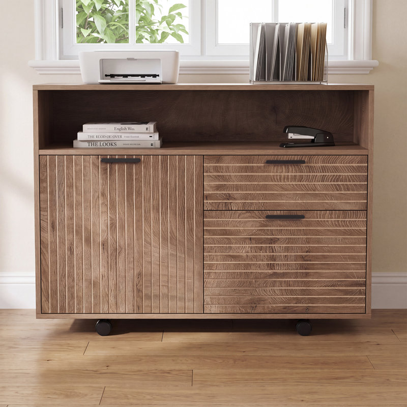 Bureau de direction 71 "avec armoire, ensemble de bureaux en L avec tiroirs et tablettes de rangement