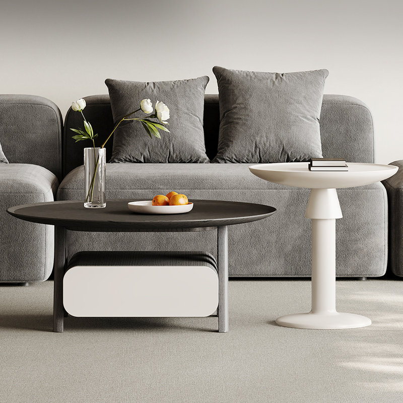 Advanced creative design simple round tea table
