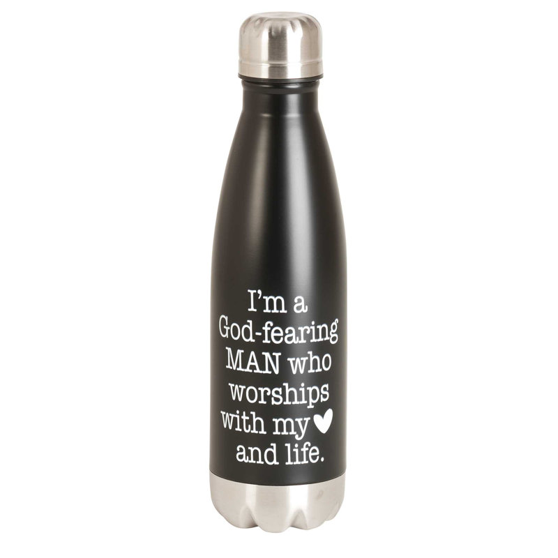Dicksons Inc 17oz. Double Wall Insulated Stainless Steel Water Bottle