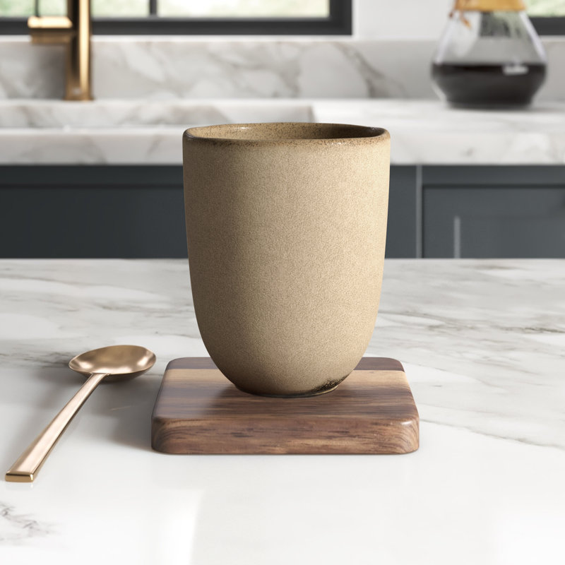 Ceramic Espresso Cup, Beige