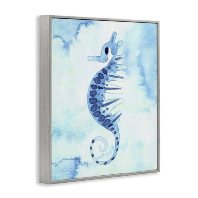 Hippocampe, impression de giclée encadrée par Camila Juncos