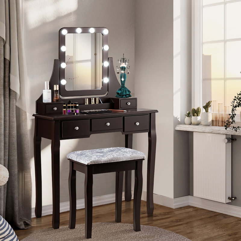 Aycock Vanity, Brown