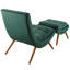 Ramp Upholstered Performance Velvet Lounge Chair and Ottoman Set by Modway-212125883