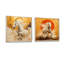 «Japon cheval Windy Plains III», art mural cheval - ensemble d'art mural moderne 2 pièces-848296677-848296696-848296679