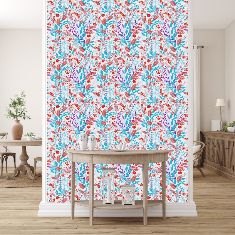 Carreau de papier peint l 25 po, L 2,09 pi x L 10,42 pi