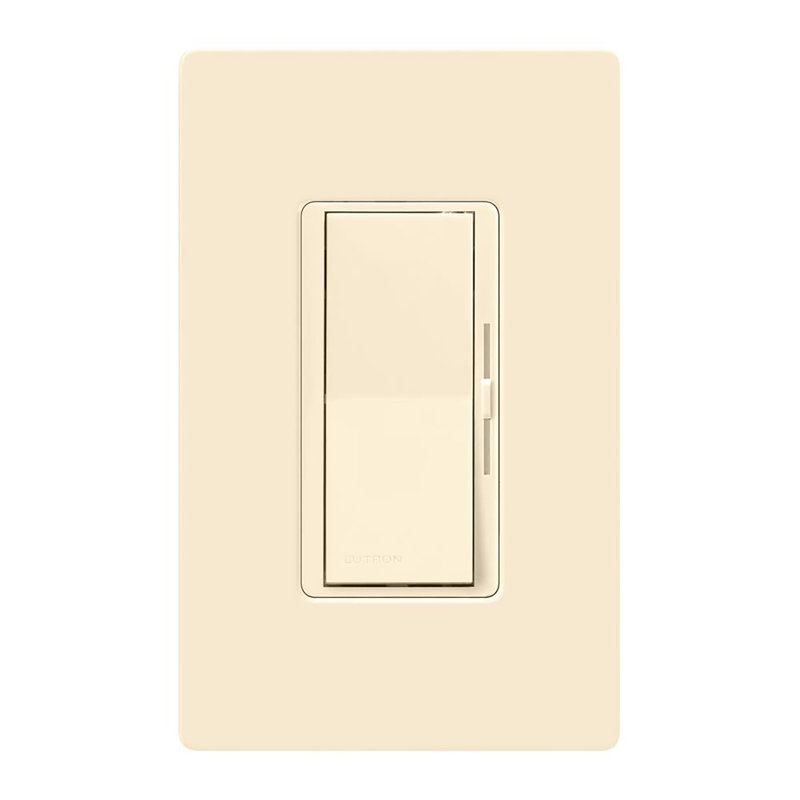 1 gradateur à 3 voies Lutron Diva Light amande 150 W